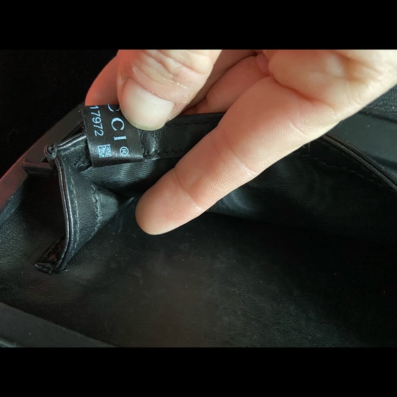 Gucci Box Rare Galuchat Gg Black Stingray Clutch - Picture 7 of 7